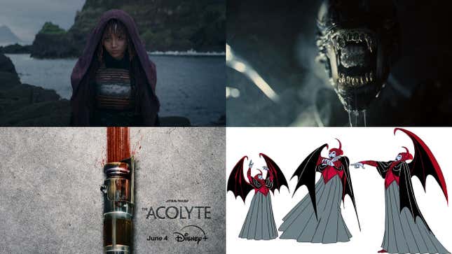 Image for article titled Star Wars Unveils The Acolyte—and the Latest Alien Movie Offers a First Tease