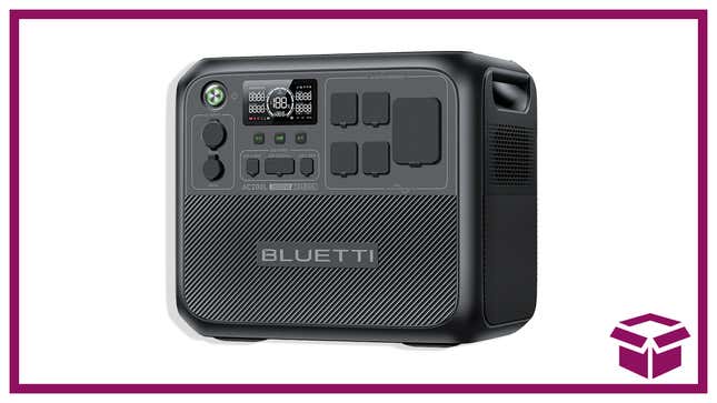 Image for article titled Always Be Prepared With 51% Off This Bluetti Portable Power Station