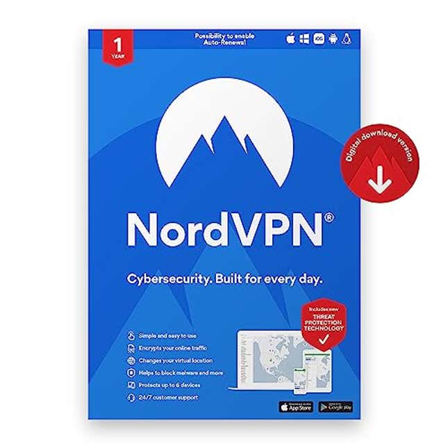 Image for article titled NordVPN Standard, Now 35.72% Off