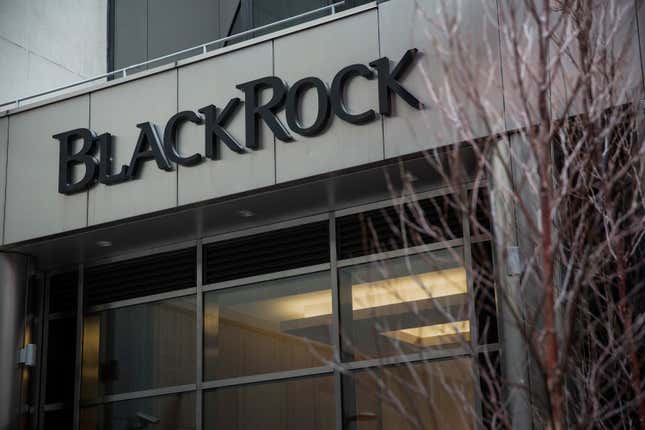 BlackRock manages $10.64 trillion in assets. 