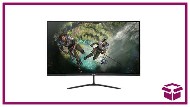 Image for article titled Upgrade Your Gaming Setup With This Curved Acer Screen For Only $129