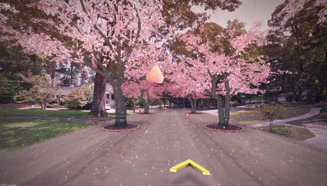 Image for article titled Make cherry blossom trees magically appear in your neighborhood