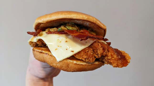 wendy's hot honey chicken sandwich