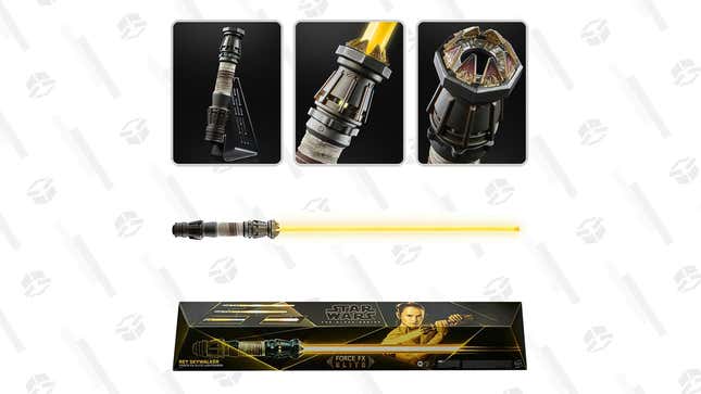 Star Wars The Black Series Rey Skywalker Force FX Elite Lightsaber | $265 | Entertainment Earth