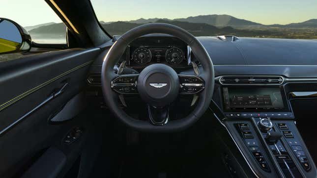 A photo of the new Aston Martin Vantage sports car