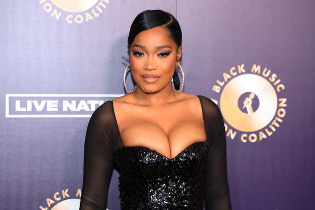 Keke Palmer attends the 2023 Music in Action Awards Hosted by the Black Music Action Coalition at The Beverly Hilton on September 21, 2023 in Beverly Hills, California. 