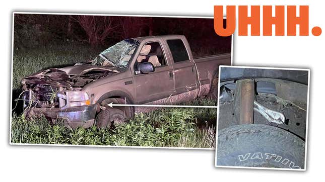 Image for article titled Roll-Over Wreck Is A Good Reminder That Vise Grips Aren&#39;t Safety Equipment