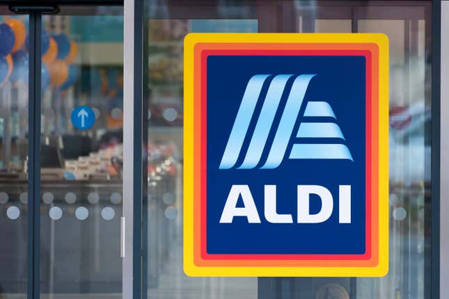 An Aldi shop in Cardiff, United Kingdom.