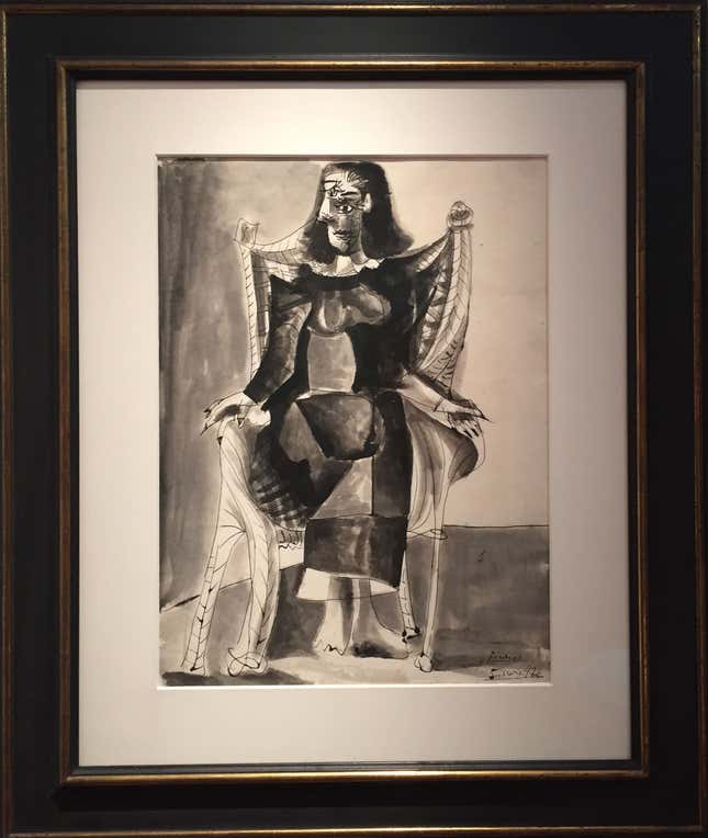Picasso's "Femme Assise (Dora Maar)"