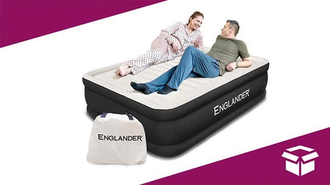 Image for article titled Let Your Guests Sleep Comfortably With an Englander Air Mattress for 40% off