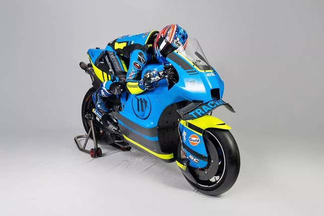 Image for article titled New Trackhouse Livery Looks Just As Good On A MotoGP Aprilia As It Does On A NASCAR Camaro