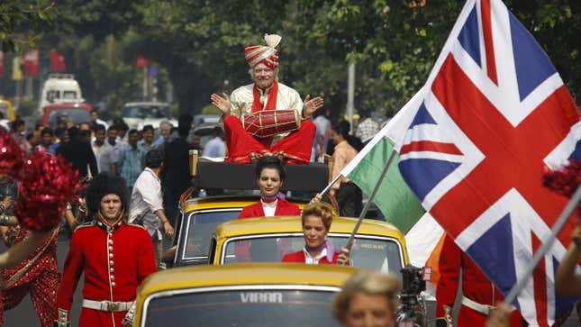 Richard Branson woos India.