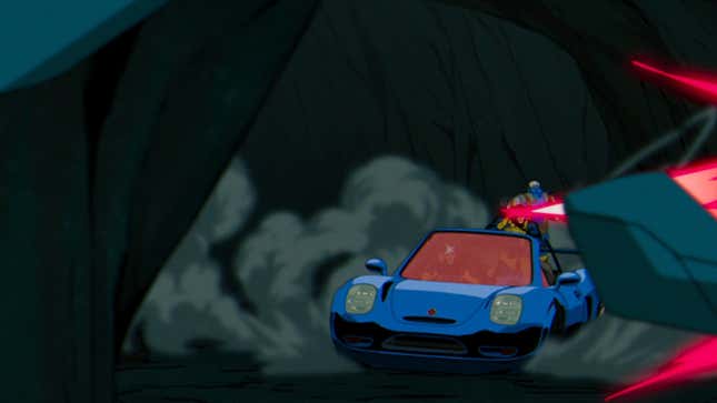 Image for article titled What Kind Of Porsche Is Cyclops Driving In X-Men '97?