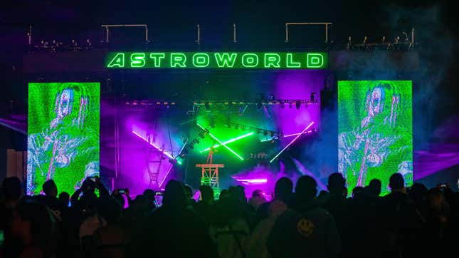 Travis Scott performs during the Astroworld Festival at NRG Stadium on November 9, 2019 in Houston, Texas.