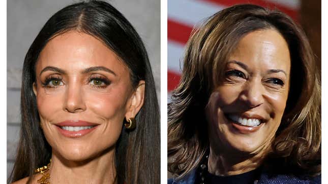 Image for article titled Leave it To Internet &#39;Karen&#39; Bethenny Frankel To Drag Another Black Woman, This Time It&#39;s Kamala Harris