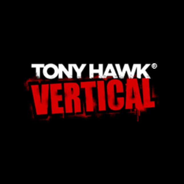 Tony Hawk's Vert Screenshots and Videos - Kotaku