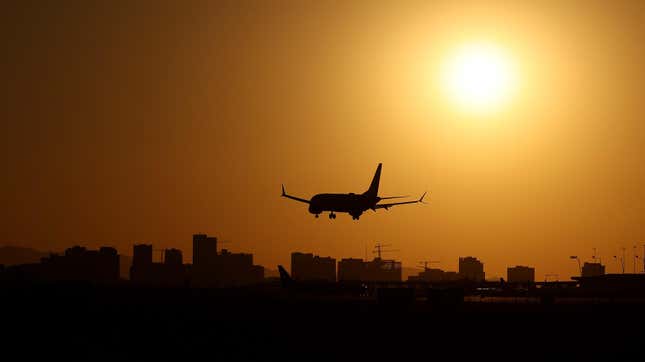 Lifestyle A plane at an airport