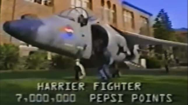 Image for article titled In 1996, Pepsi Joked About Giving Away a Fighter Jet for Pepsi Points. Two Dudes Held Pepsi to It.