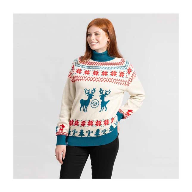 Pokémon-themed ugly Christmas sweater