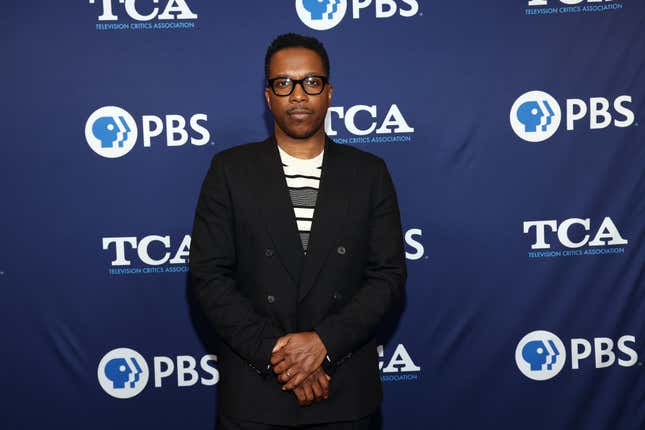 Leslie Odom Jr. attends the PBS presentation of “The Great Performance - Purlie Victorious” during the 2024 TCA Winter Press Tour at The Langham Huntington, Pasadena on February 12, 2024 in Pasadena, California.