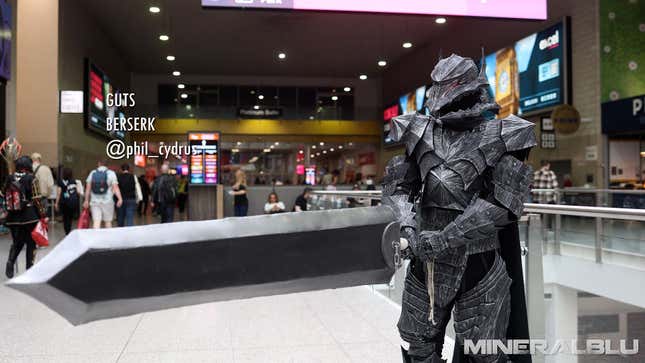 A photograph of a cosplayer at London's MCM Expo