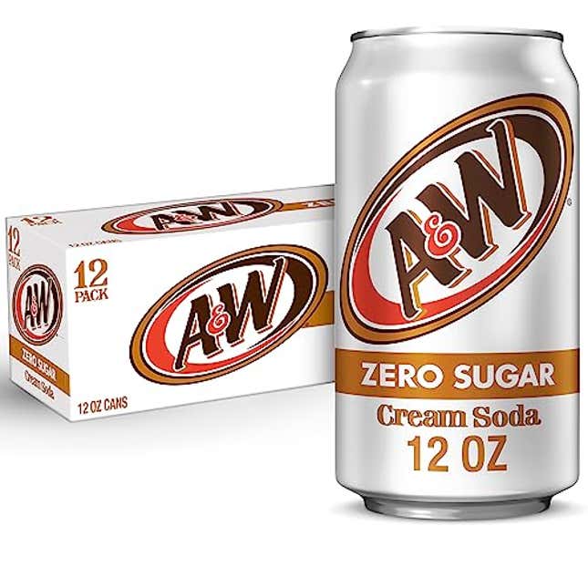 Image for article titled A&amp;W Cream Soda Zero Sugar, Now 23% Off