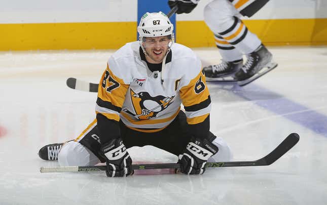 Sidney Crosby has defied Father Time.