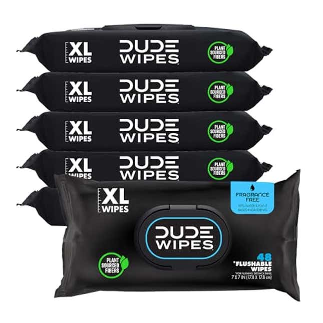 Image for article titled DUDE Wipes, Now 19% Off