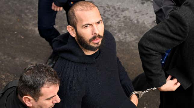 Andrew Tate, Alleged Rapist, Says He Wants to Start 'Charity' for 'Falsely Accused' Men