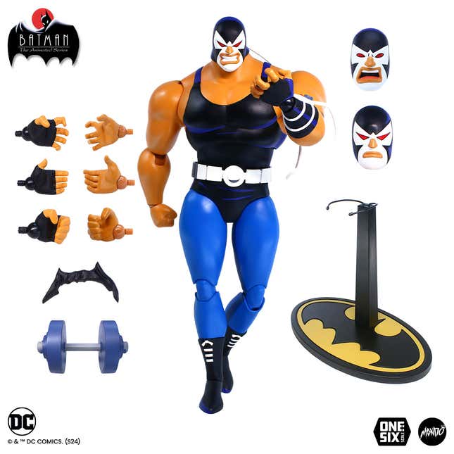 Image for article titled Bane From Batman: The Animated Series Gets an Eye-Popping New Figure