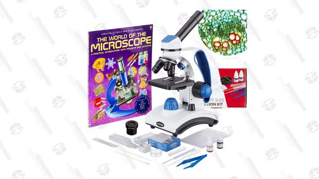 AmScope Beginners Microscope Kit for Kids &amp; Students | $95 | Amazon 