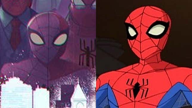 40 SPIDERMAN CAMEOS Spotted in Across the Spider Verse Poster