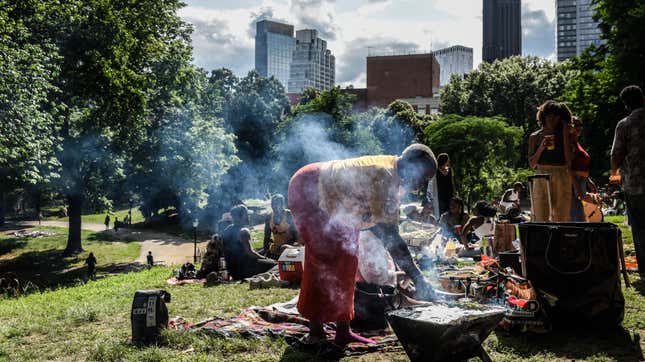 Image for article titled 'Gingers' or White Redheads Are Invited to The 'Black Cookout,' But Here are Some Ground Rules