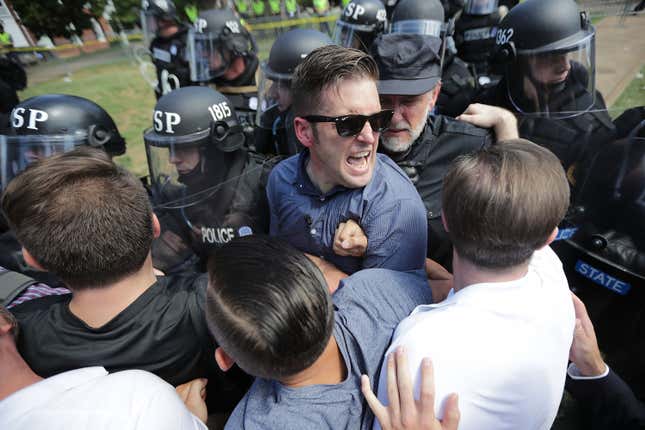 Image for article titled Richard Spencer Listed Himself on Bumble as Politically 'Moderate'