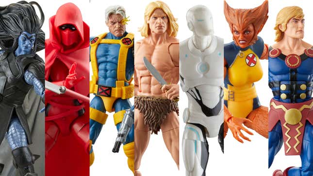 Image for article titled Hasbro&#39;s New Marvel Legends Figures Take a Wild Trip to the Savage Land
