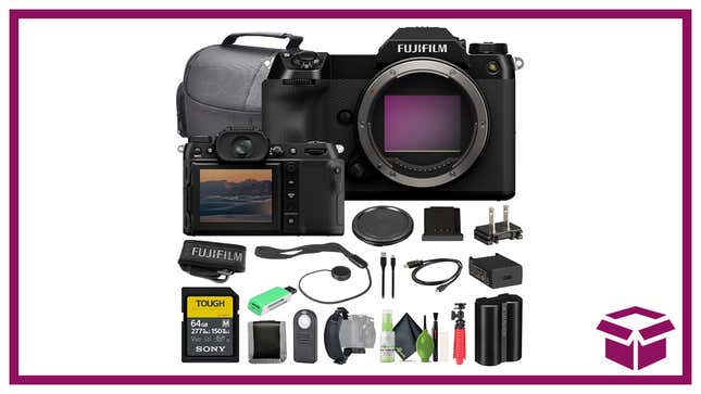 Upgrade Your Photography Game With $1,033 Off This Fujifilm Mirrorless Camera Bundle