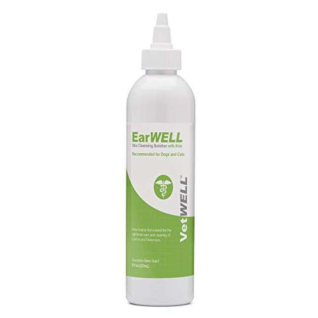 Image for article titled VetWELL Ear Cleaner for Dogs and Cats, Now 18% Off