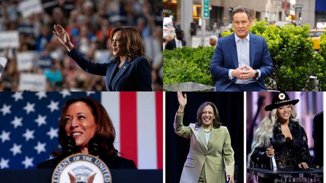 Image for article titled Tennessee Politician Tries To Impeach Kamala, Fox Commentator Accused Of Calling A Black Greek Sorority &#39;Colored,&#39; Donald Trump Pisses Off Black People, The Harris Campaign Is Soundtracked By Beyonce And More