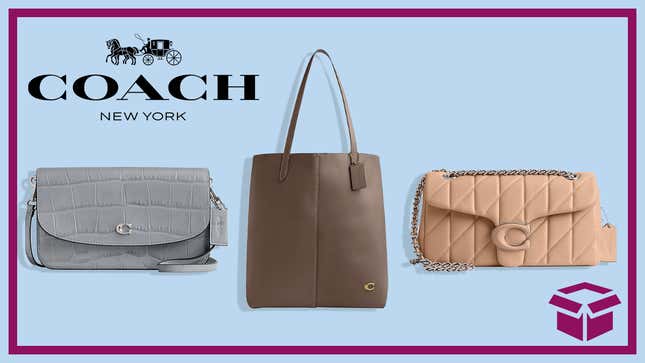 Image for article titled Step Up Your Fashion Game With This Huge Coach Sale – Up To 50% Off