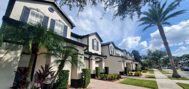 Maisons de ville à Orlando, Floride.