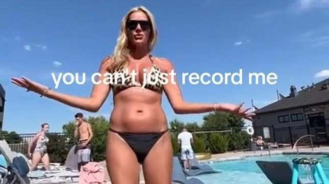 Image for article titled Pool Party Karen Goes On Racist Rant Against Colorado Family In Apartment Complex