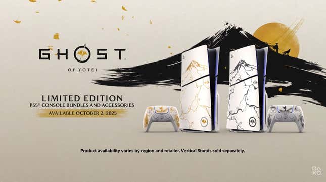 The Yotei special edition PS5.