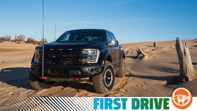 Image for article titled The 2023 Ford F-150 Raptor R Is Scary Quick But Shockingly Friendly