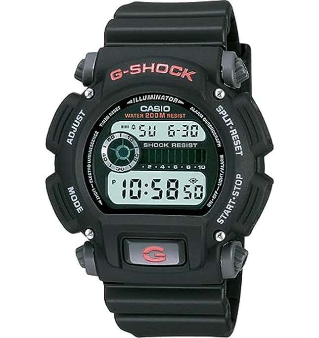 Image for article titled Casio Men&#39;s G-Shock DW9052-1V Shock Resistant Black Resin Sport Watch, Now 31% Off