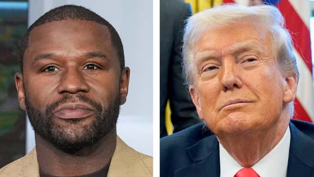 Image for article titled Black Twitter Responds to Floyd Mayweather Going Full-Blown MAGA and...Lord!