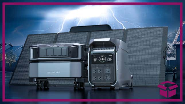 Image for article titled Power Up Your Preparedness: Save Up to $2,799 on EcoFlow Home Power Solutions!