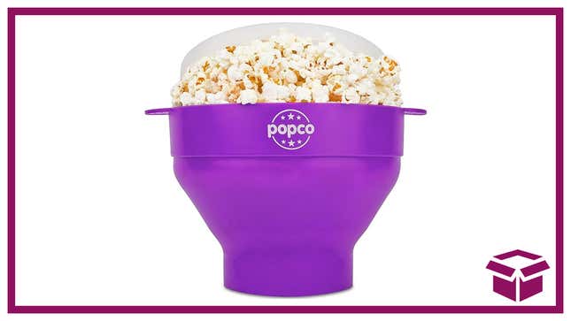 Image for article titled Plus-up Your Popcorn With This $15 Microwavable Bowl