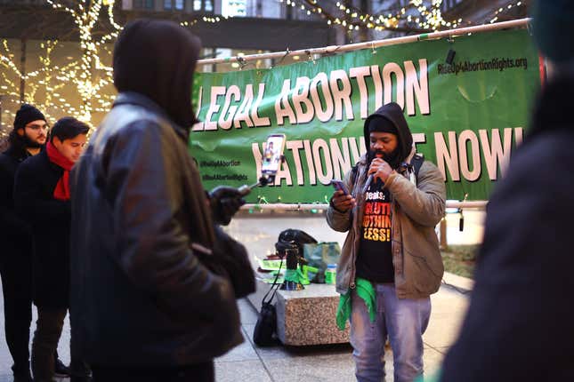 Abortion Protest in Chicago 