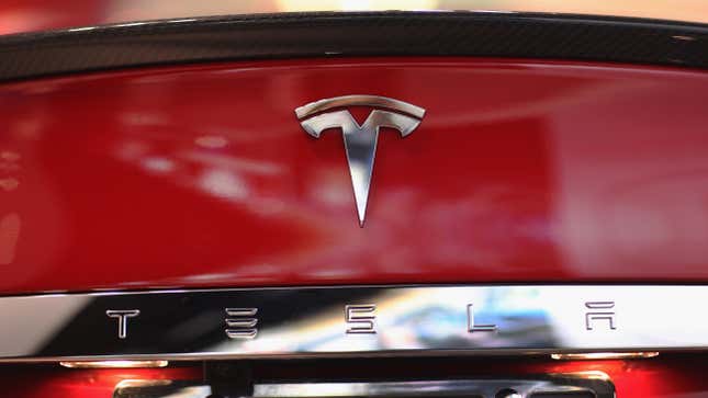 The Tesla logo