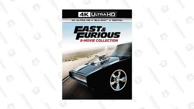   Fast &amp; Furious 8 Movie Collection 4K UHD Blu-ray | $58 | Amazon 